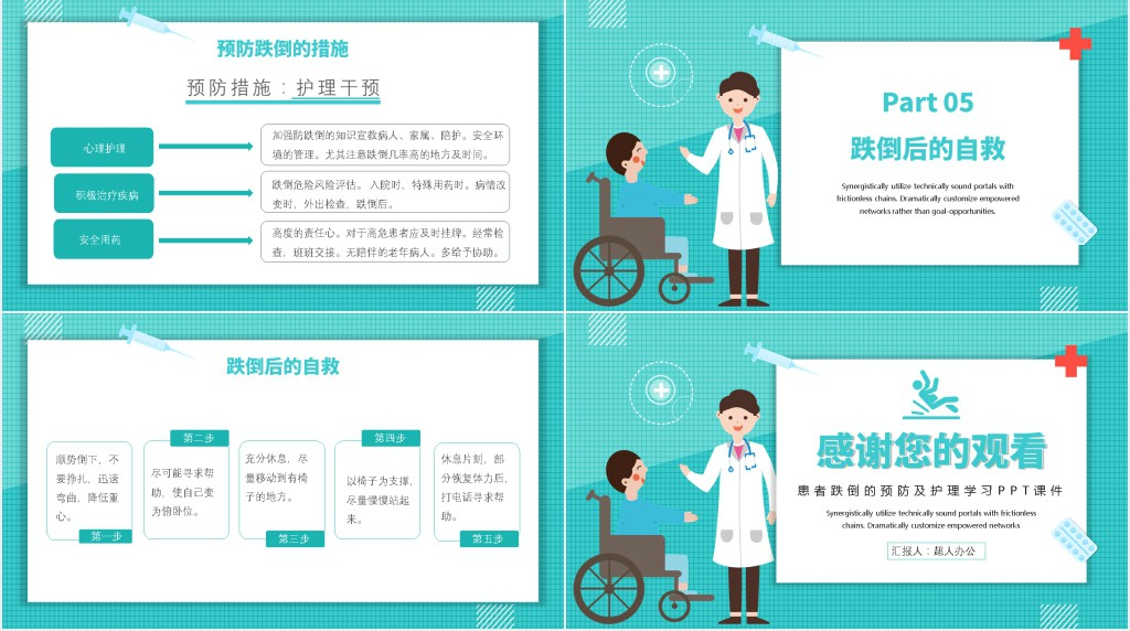 患者跌倒的预防及护理学习PPT课件 患者跌倒的预防及护理学习PPT课件