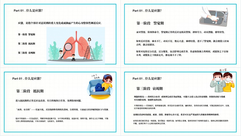 疫情期间正确面对内心恐慌PPT 疫情期间正确面对内心恐慌PPT