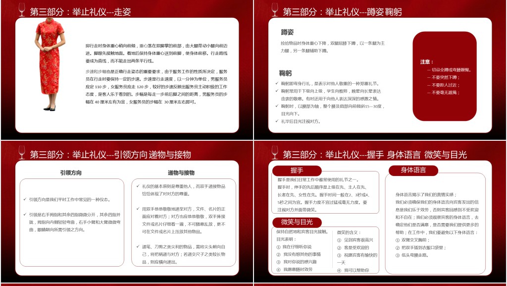酒店员工仪容仪表礼仪培训PPT模板 酒店员工仪容仪表礼仪培训PPT模板