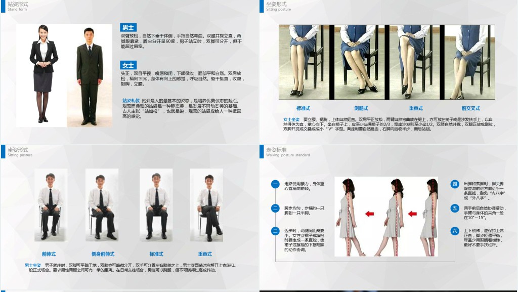 职场形象与商务礼仪PPT模板 职场形象与商务礼仪PPT模板