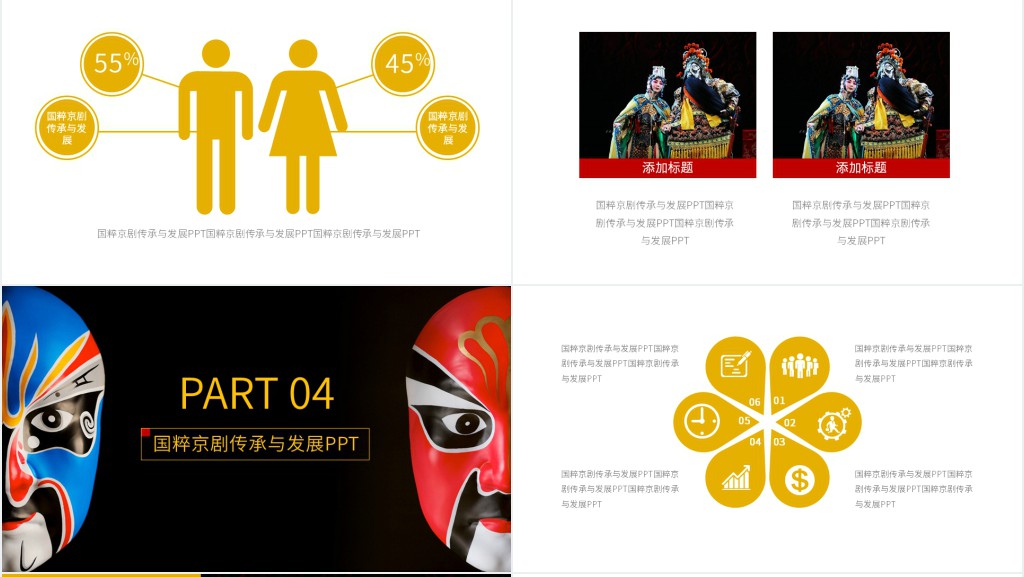 国粹京剧传承与发展PPT 国粹京剧传承与发展PPT