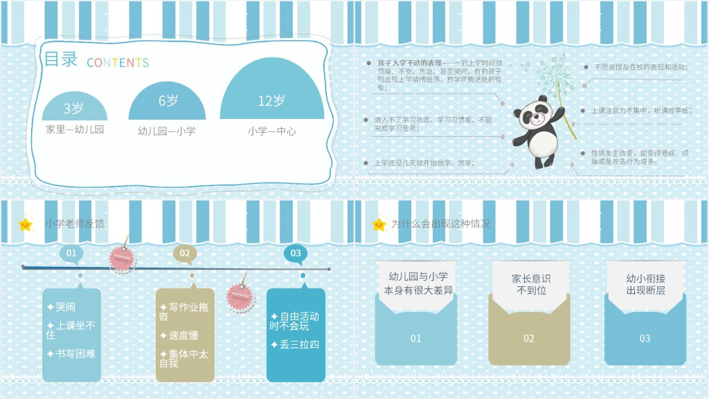 幼儿园幼小衔接家长会PPT 幼儿园幼小衔接家长会PPT
