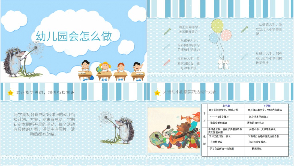 幼儿园幼小衔接家长会PPT 幼儿园幼小衔接家长会PPT