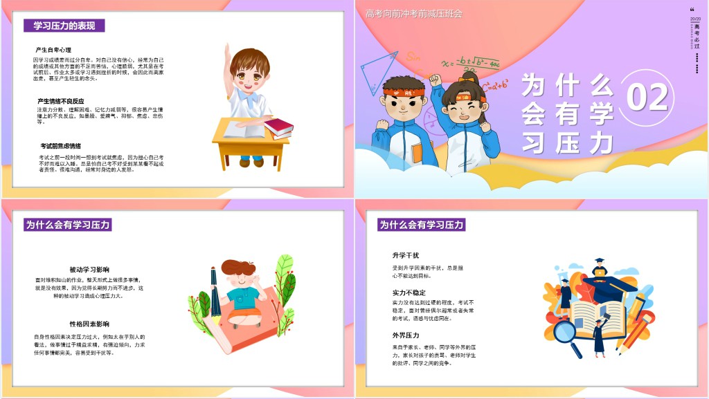 高考前的心理减压教育PPT课件 高考前的心理减压教育PPT课件