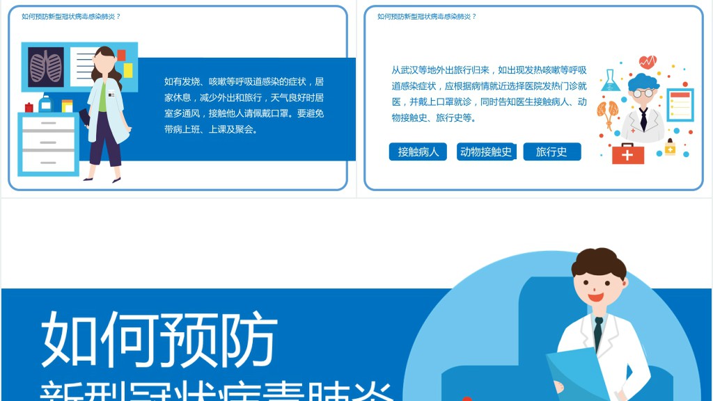 如何科学预防新型冠状病毒PPT 如何科学预防新型冠状病毒PPT