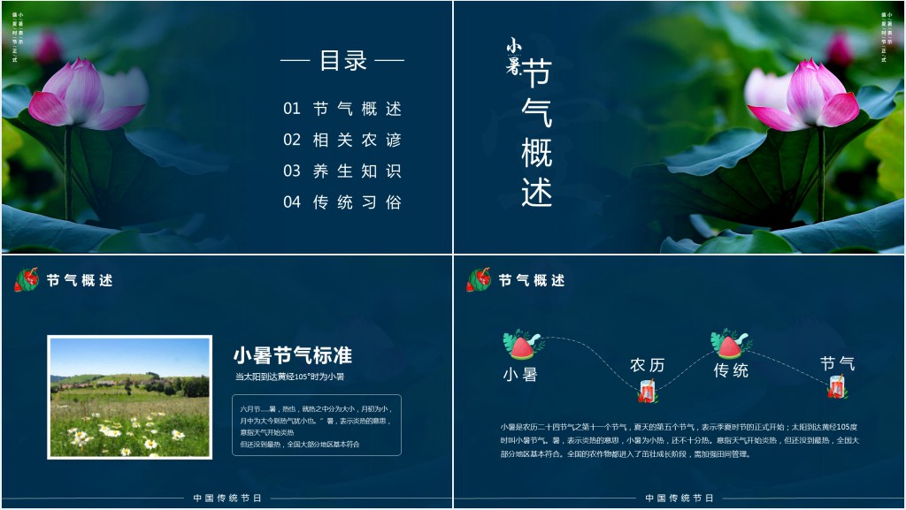 二十四节气之小暑的由来PPT课件 二十四节气之小暑的由来PPT课件