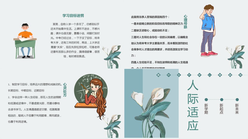 高中开学复课心理健康教案PPT课件 高中开学复课心理健康教案PPT课件