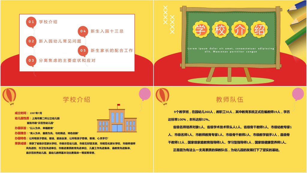 家长会入园分离焦虑PPT 家长会入园分离焦虑PPT