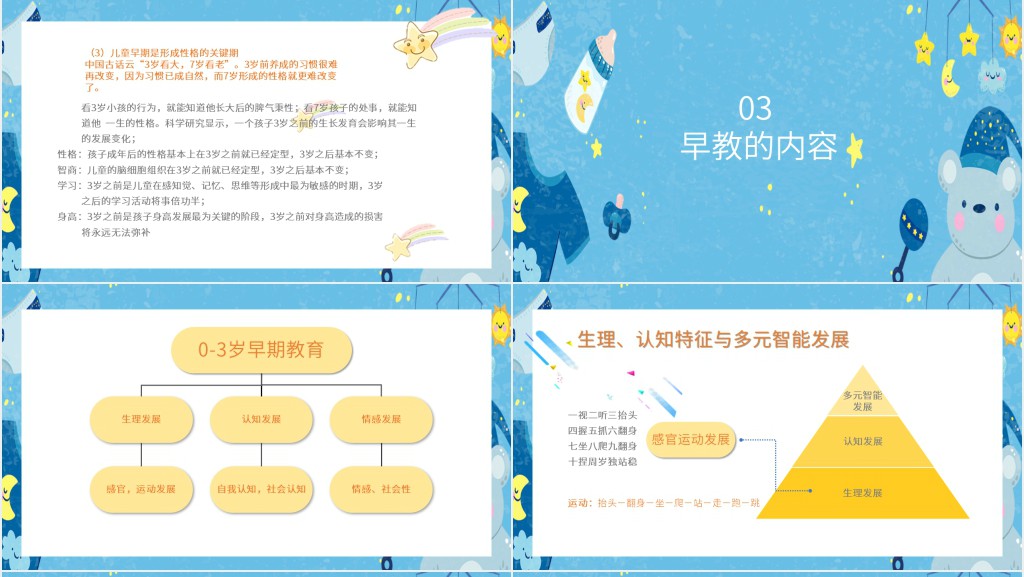 0-3岁早期教育知识PPT 0-3岁早期教育知识PPT