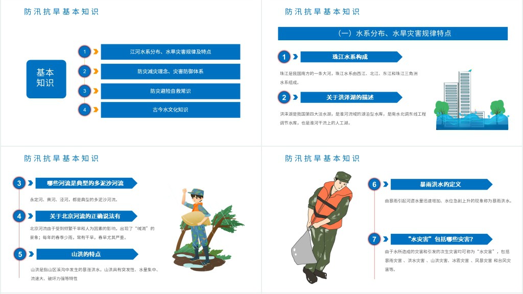 防洪防汛安全知识培训PPT 防洪防汛安全知识培训PPT
