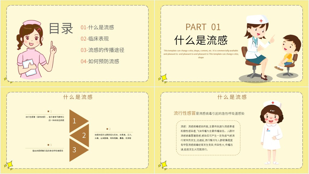 预防新型流感PPT 预防新型流感PPT