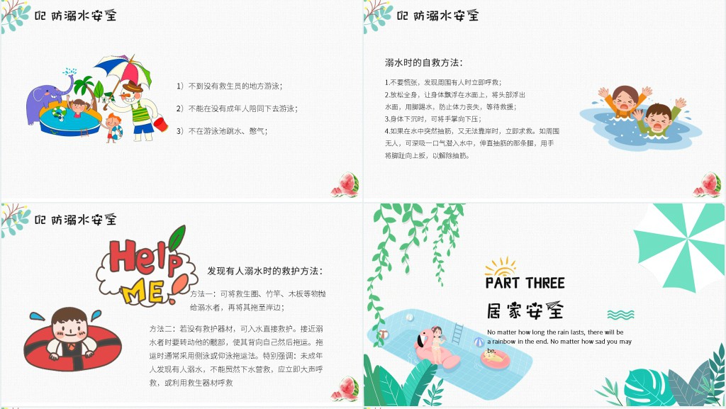 假期安全教育班会课PPT课件 假期安全教育班会课PPT课件