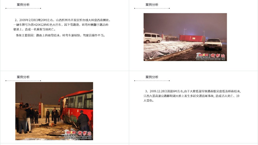 冬季冰雪道路驾驶常识PPT 冬季冰雪道路驾驶常识PPT