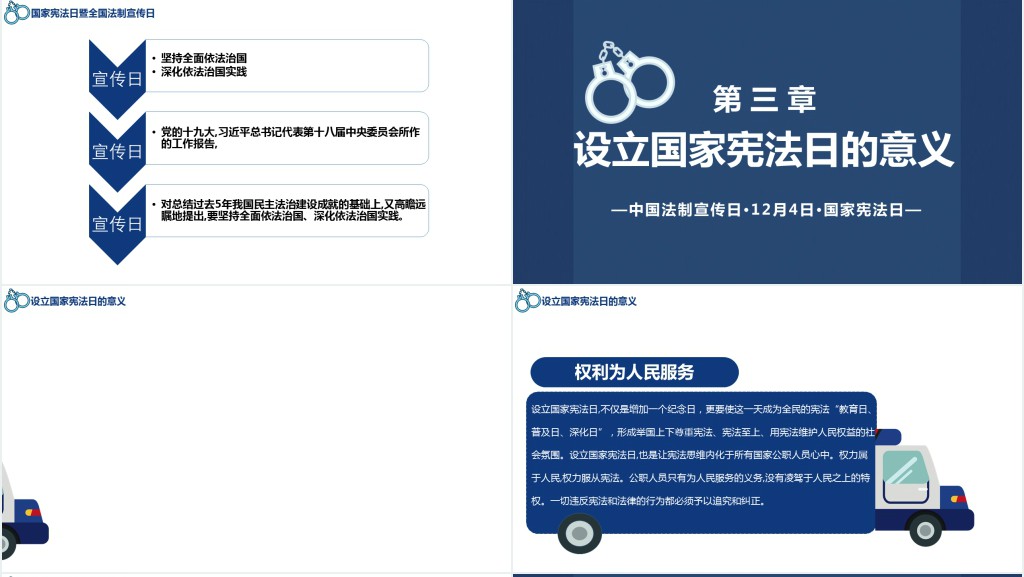 国家宪法日宣传内容及意义PPT模板 国家宪法日宣传内容及意义PPT模板