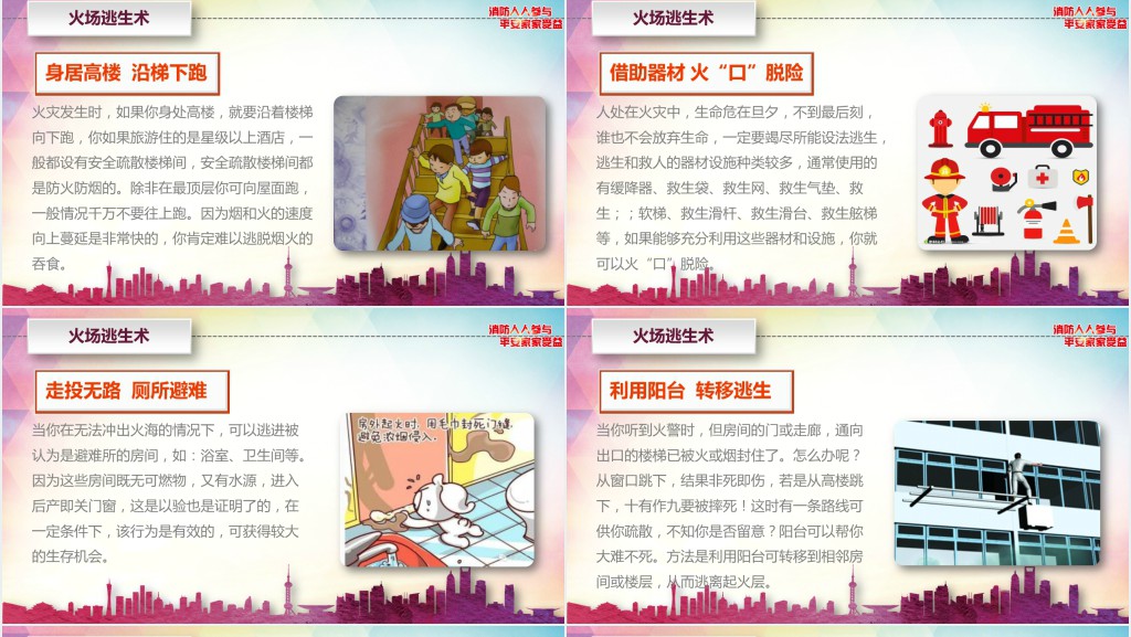 消防安全基础知识培训PPT模板 消防安全基础知识培训PPT模板