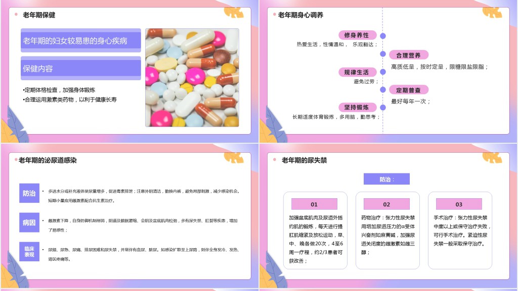 育龄妇女保健知识讲座PPT模板 育龄妇女保健知识讲座PPT模板
