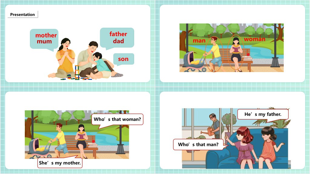 My family教案PPT课件 My family教案PPT课件
