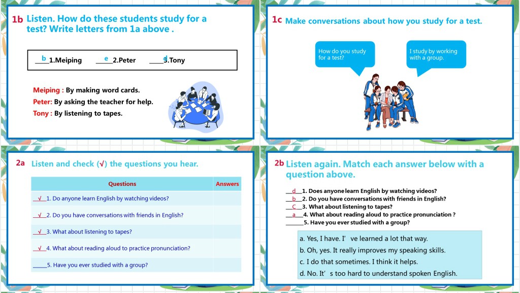 How can we become good learners第一课时PPT课件 How can we become good learners第一课时PPT课件