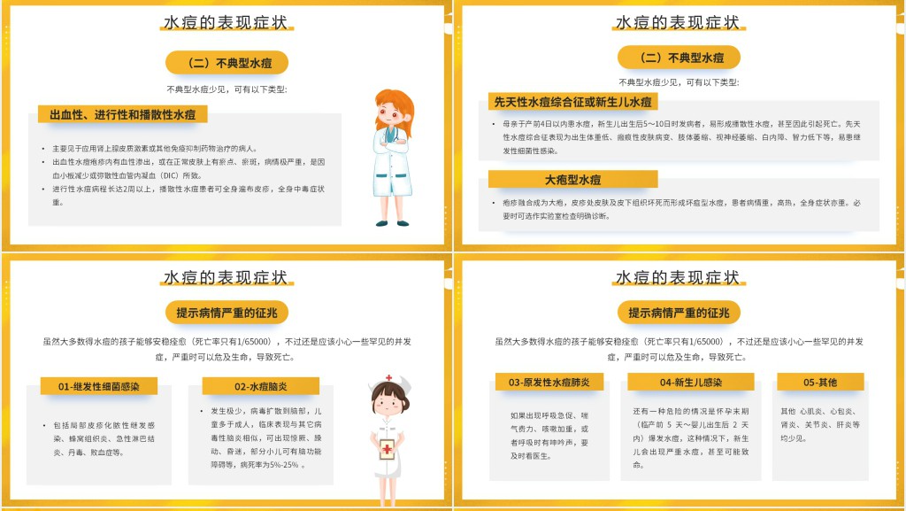 幼儿园预防水痘小知识教案PPT课件 幼儿园预防水痘小知识教案PPT课件