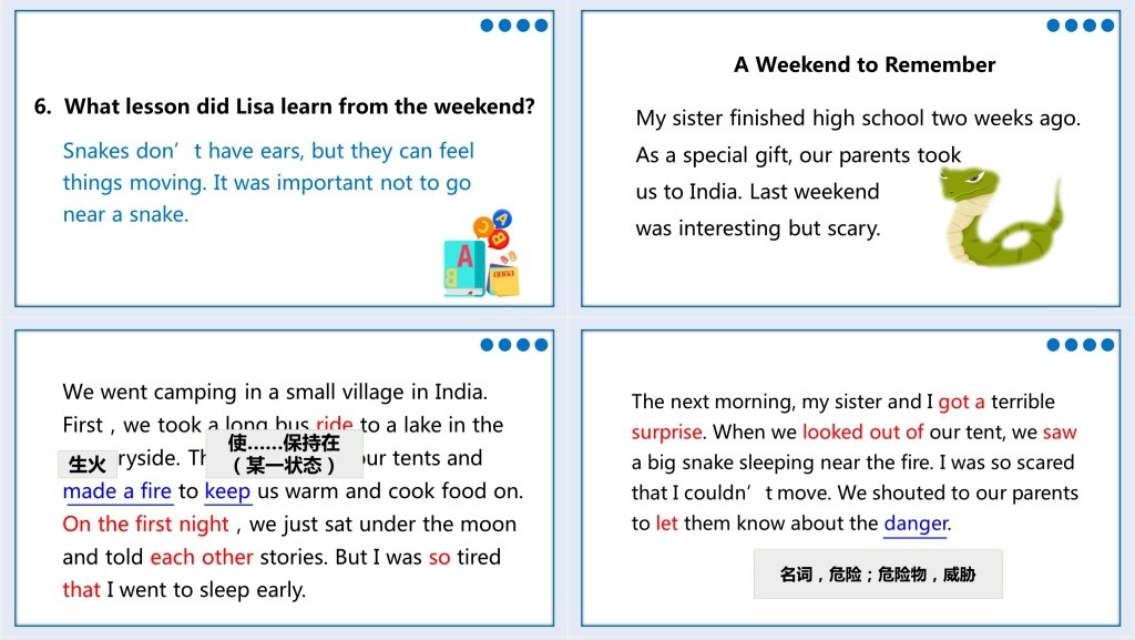 What did you do last weekend第四课时PPT课件 What did you do last weekend第四课时PPT课件