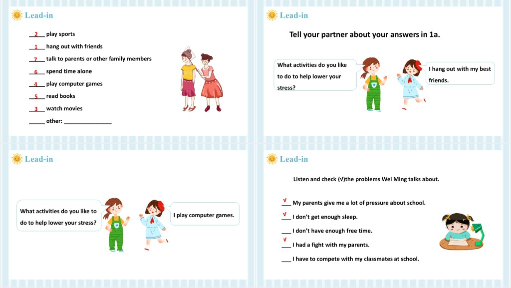 Why don’t you talk to your parents第3课时PPT课件 Why don’t you talk to your parents第3课时PPT课件
