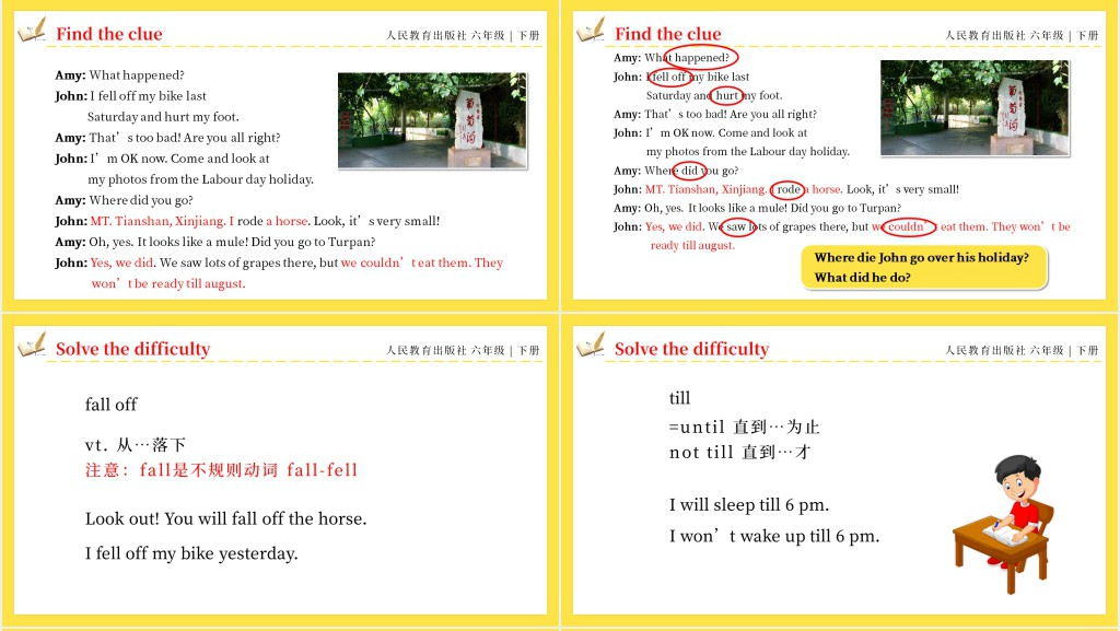 Where did you go教案PPT课件 Where did you go教案PPT课件