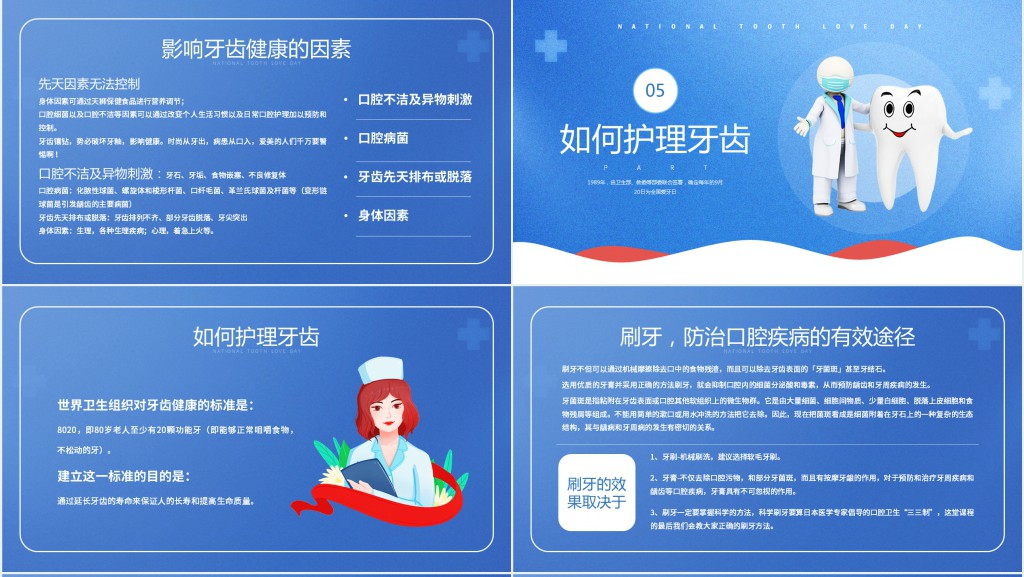 全国爱牙日教育主题班会备课PPT课件 全国爱牙日教育主题班会备课PPT课件