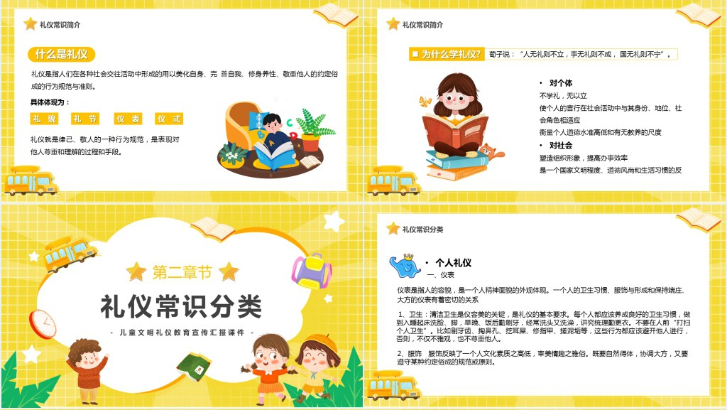 校园文明礼仪小学生简单PPT课件 校园文明礼仪小学生简单PPT课件