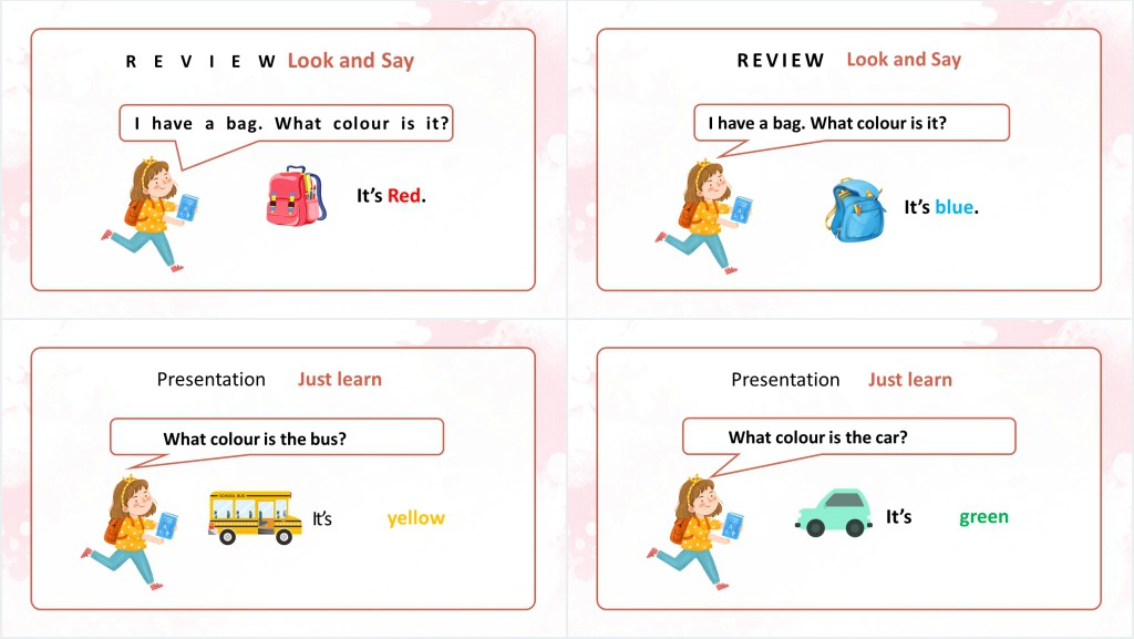 What colour is it教案PPT课件