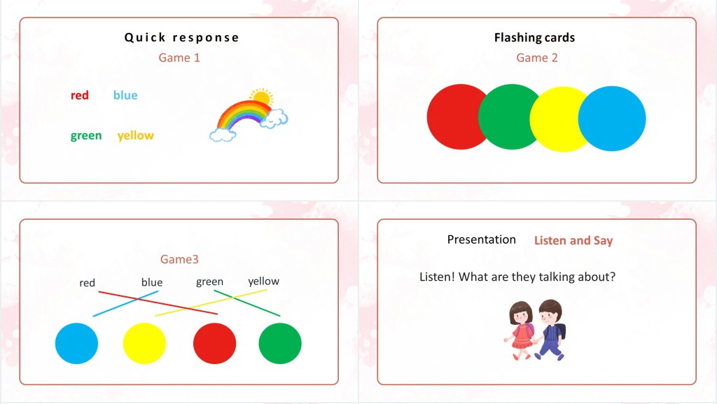 What colour is it教案PPT课件