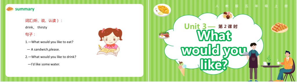 What would you like第2课时PPT课件 What would you like第2课时PPT课件