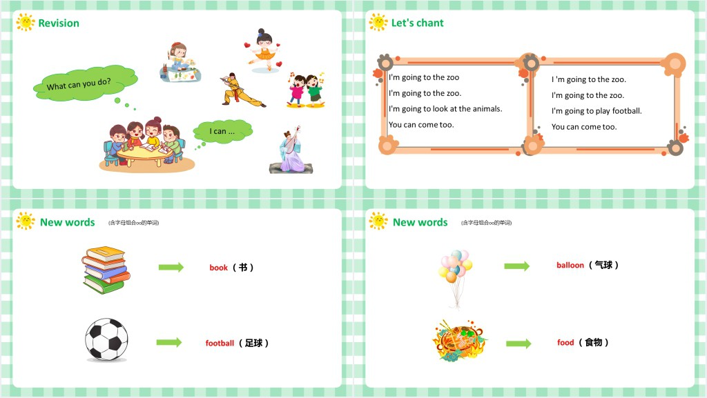 Unit 4 What can you do第3课时PPT课件