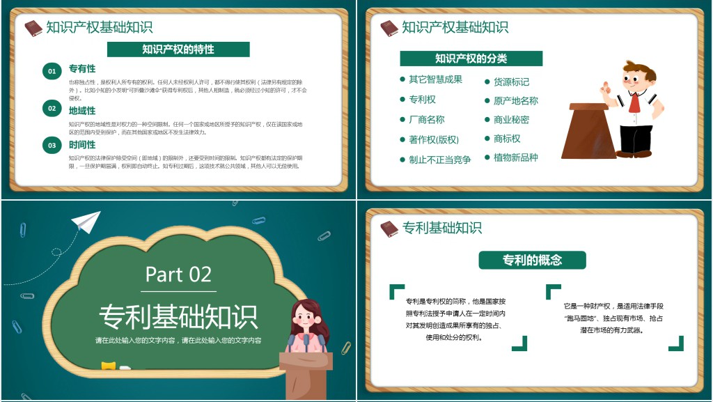 小学生知识产权科普介绍PPT课件 小学生知识产权科普介绍PPT课件