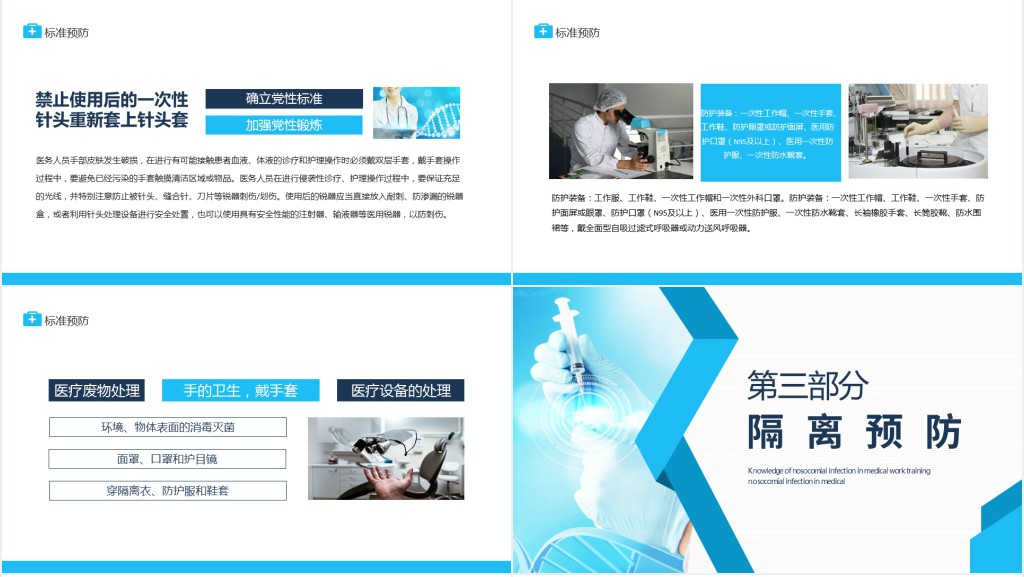医护工作培训医院感染知识应知应会动态PPT
