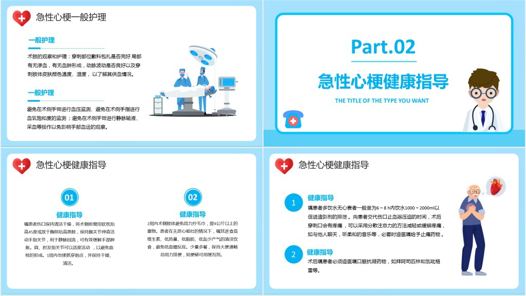 急性心梗术后护理PPT课件 急性心梗术后护理PPT课件