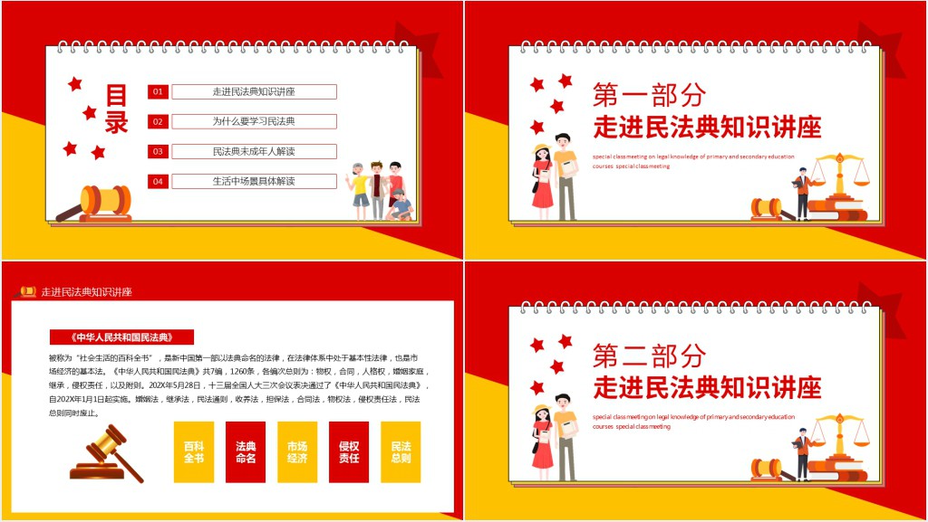 初中高中法律知识主题班会主题PPT课件 初中高中法律知识主题班会主题PPT课件