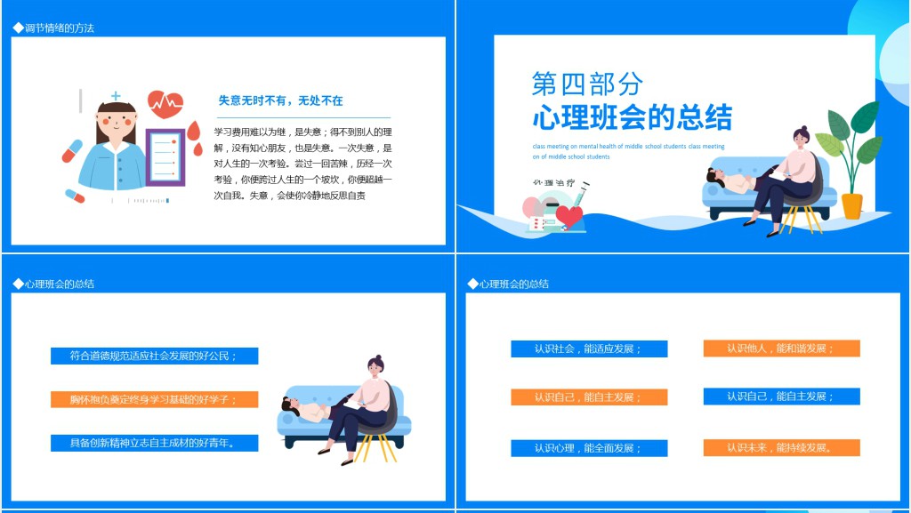 初中学生心理健康教育内容PPT课件