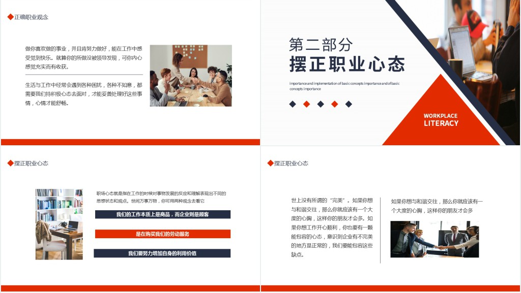 职场素养和高效能习惯动态PPT
