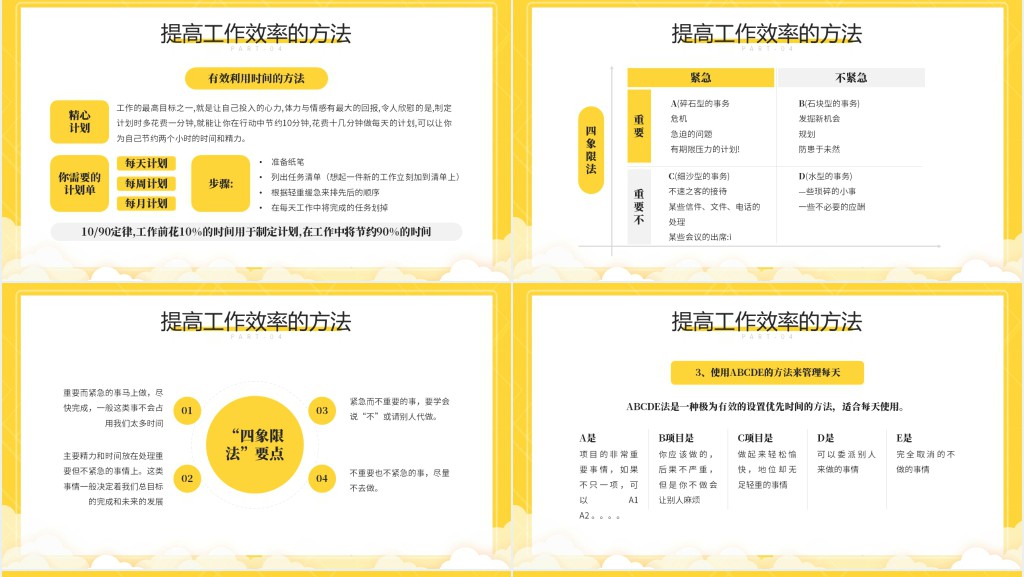 如何有效提供工作效率培训PPT课件 如何有效提供工作效率培训PPT课件