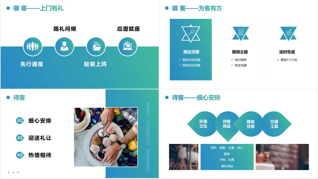 聚会礼仪知识培训方案PPT课件 聚会礼仪知识培训方案PPT课件