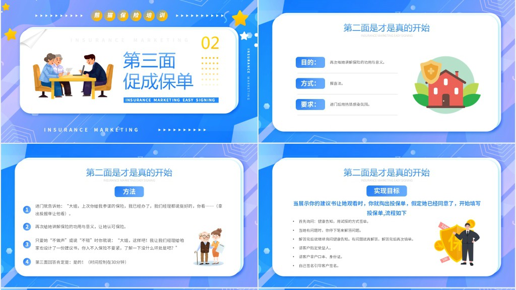 保险营销与签单技巧培训PPT课件 保险营销与签单技巧培训PPT课件