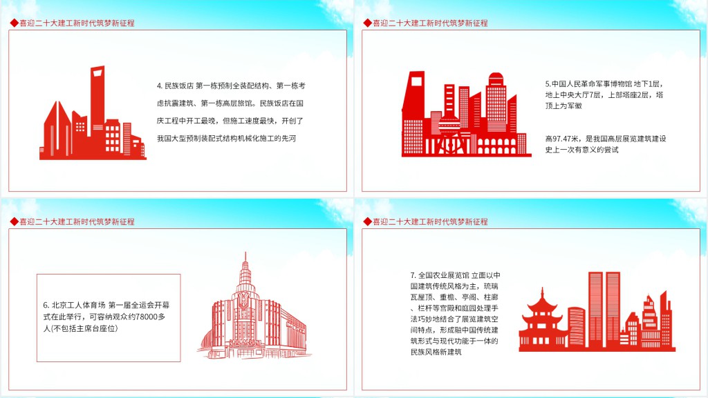 建工新时代筑梦新征程二十大专题PPT党课 建工新时代筑梦新征程二十大专题PPT党课