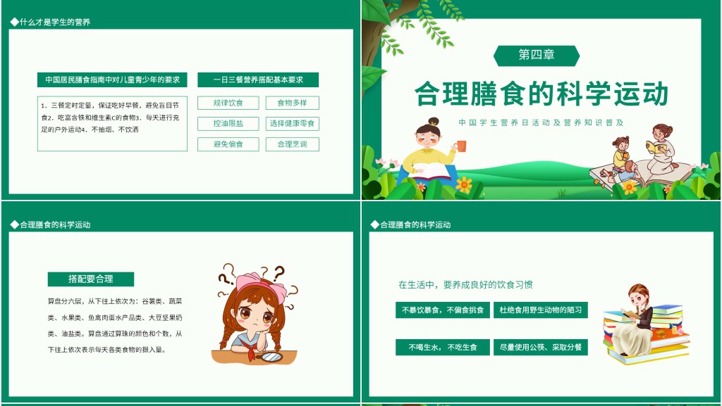 全国学生营养日主题PPT课件 全国学生营养日主题PPT课件