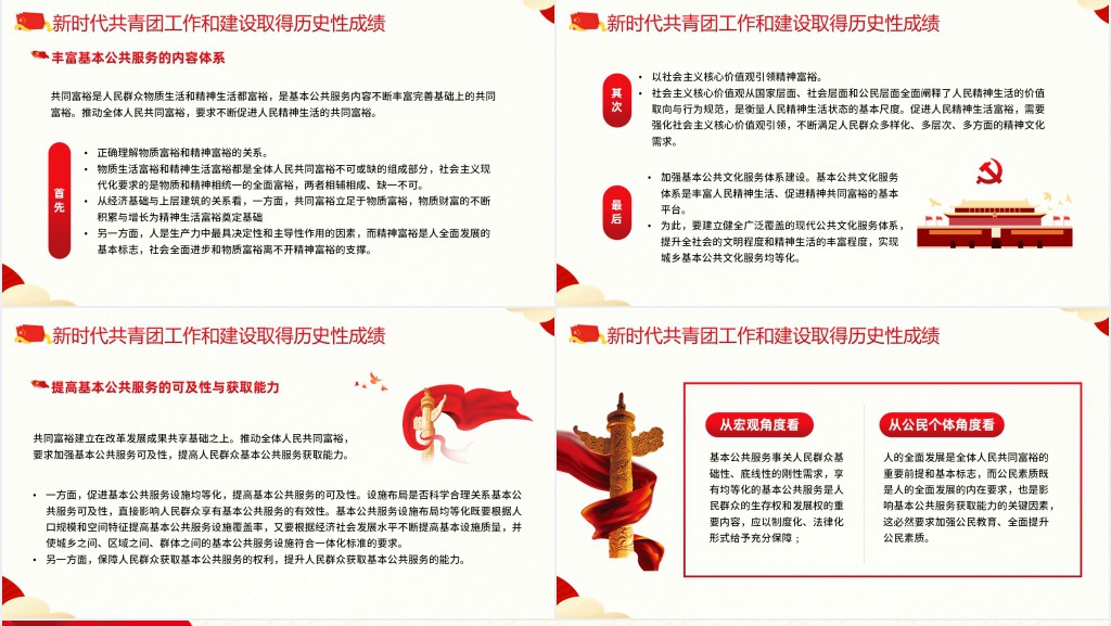 中国共青团的百年奋斗征程和历史启示二十大专题PPT党课 中国共青团的百年奋斗征程和历史启示二十大专题PPT党课
