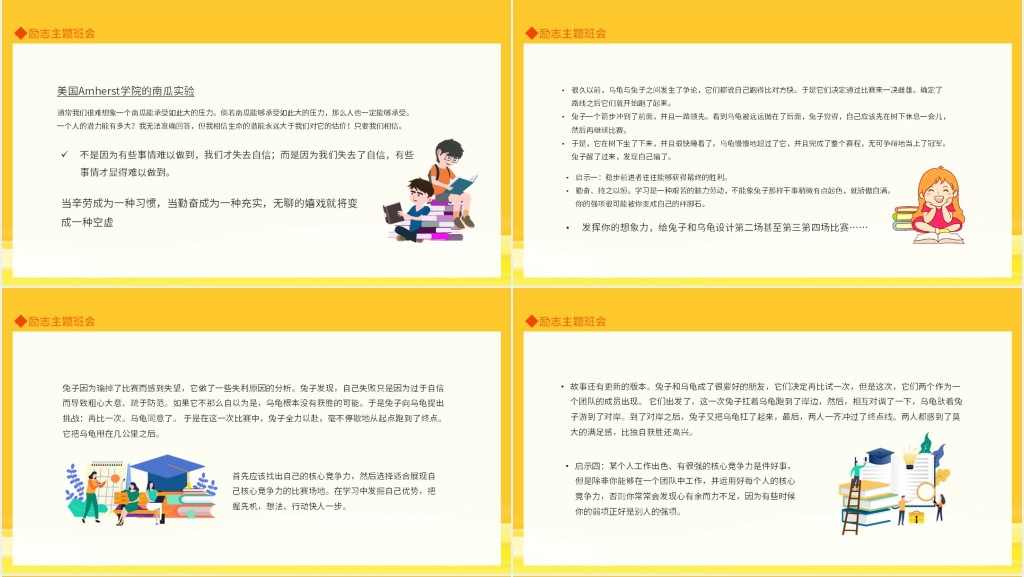 励志主题班会习惯决定成绩细节决定命运动态PPT
