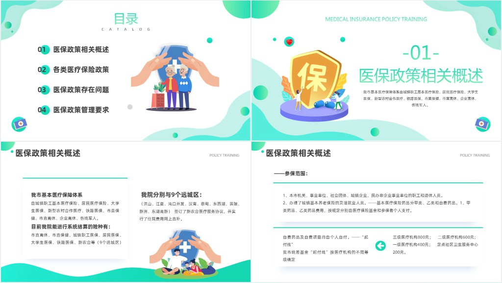 医保宣传政策相关知识PPT课件