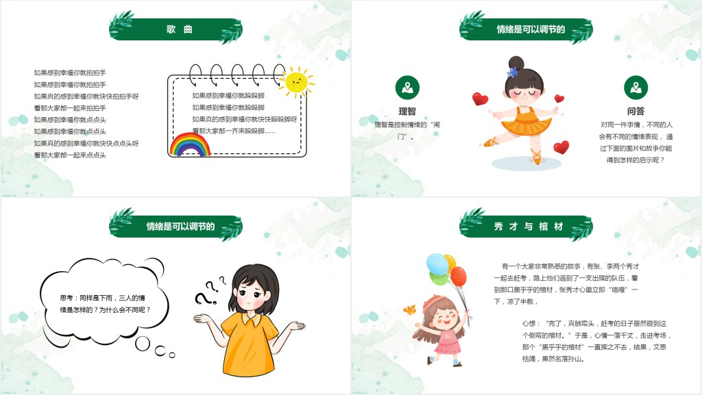 学会调节情绪放飞美好心情PPT课件 学会调节情绪放飞美好心情PPT课件