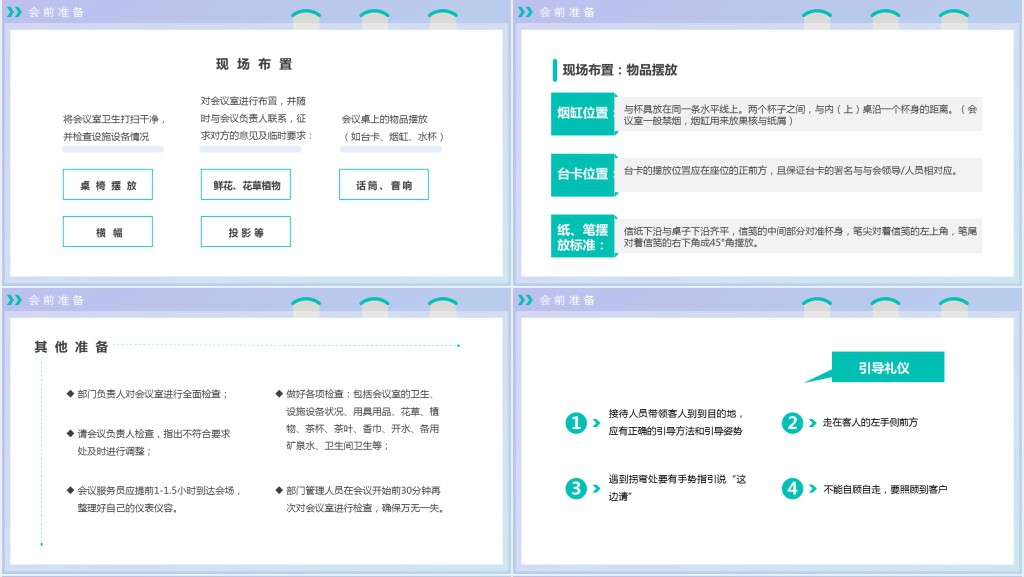 会议接待介绍礼仪培训PPT课件 会议接待介绍礼仪培训PPT课件