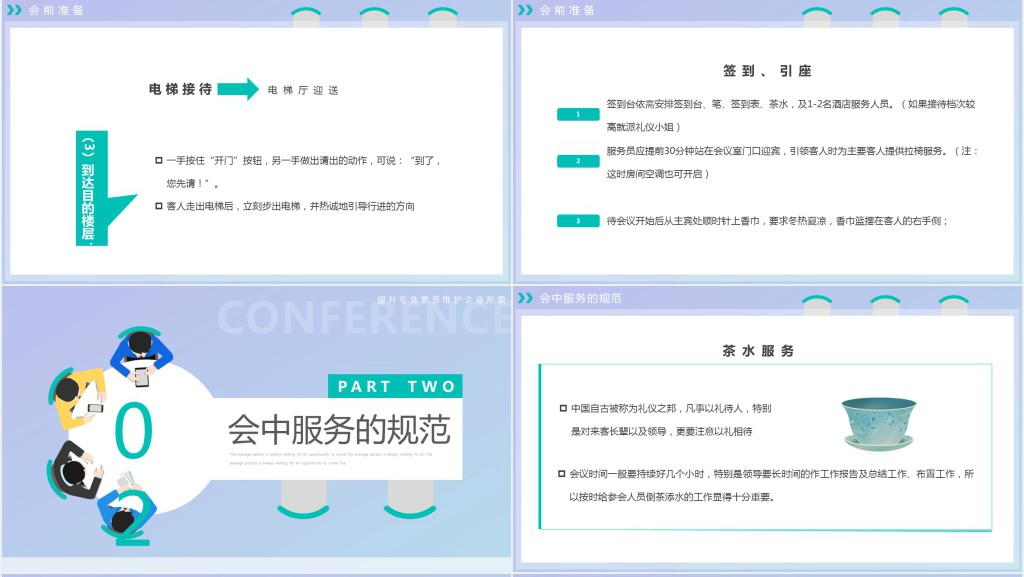会议接待介绍礼仪培训PPT课件 会议接待介绍礼仪培训PPT课件
