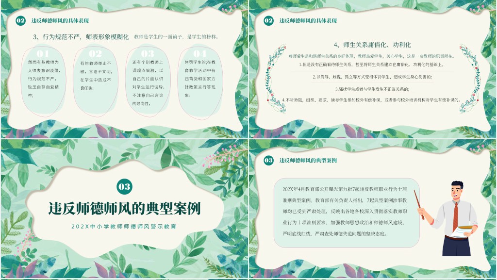 师德师风警示教育培训材料PPT课件 师德师风警示教育培训材料PPT课件